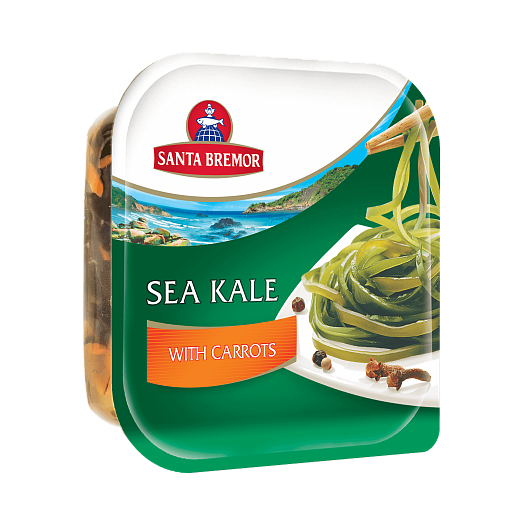 Santa Bremor Sea Kale With Carrots, 5.29oz/150g